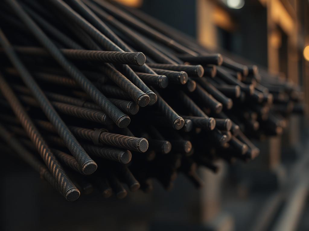 High-quality TMT reinforcement steel rebars supplied by Srinivasa Steel Corporation